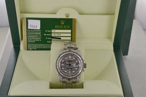Perfect Fake Rolex Gmt-master II 116710ln Caliber 3186 Automatic Movement 40mm Steel Case Mens/unisex Watch - Image 7