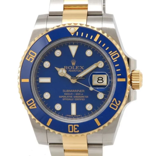 Appealing Replicas Rolex Submariner Date 116613glb Automatic Movement 40mm Gold/steel Case Mens/unisex Watch
