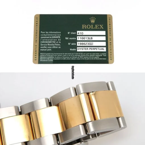 Appealing Replicas Rolex Submariner Date 116613glb Automatic Movement 40mm Gold/steel Case Mens/unisex Watch - Image 6
