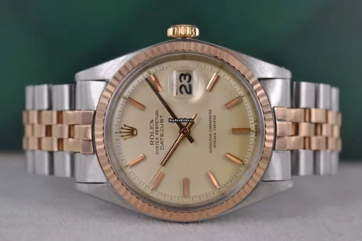 Good Replica Rolex Datejust 1601 Caliber 1570 Automatic Movement 36mm Gold/steel Case Mens/unisex Watch