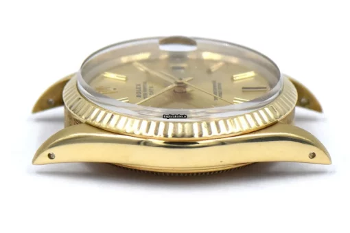 Lovely Replicas Rolex Oyster Perpetual Date 15037 Caliber 3035 Automatic Movement 34mm Yellow Gold Case Mens/unisex Watch - Image 8