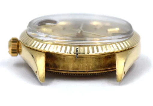Lovely Replicas Rolex Oyster Perpetual Date 15037 Caliber 3035 Automatic Movement 34mm Yellow Gold Case Mens/unisex Watch - Image 9