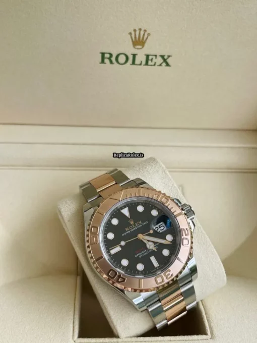 Superior Clone Rolex Yacht-master 40 126621 Caliber 3235 Automatic Movement 40mm Gold/steel Case Mens/unisex Watch - Image 7