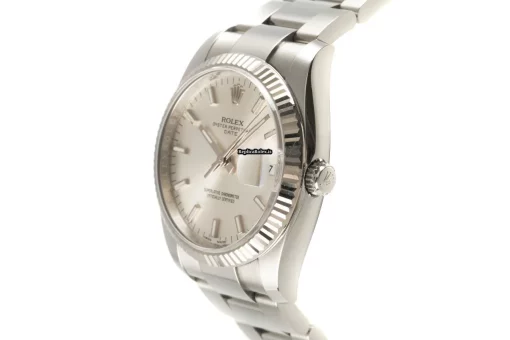 Fabulous Copy Rolex Oyster Perpetual Date 115234 Caliber 3135 Automatic Movement 34mm Gold/steel Case Mens/unisex Watch - Image 5