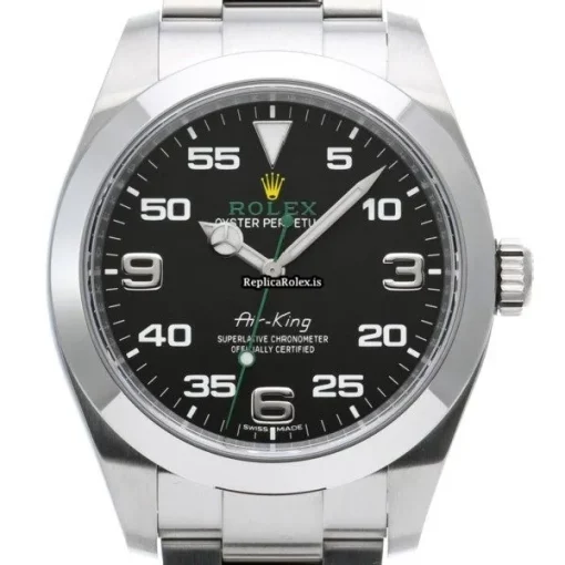 Popular Replica Rolex Air King 116900 Caliber 3131 Automatic Movement 40mm Steel Case Watch - Image 6