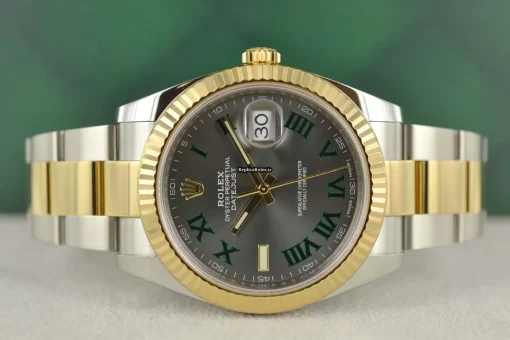 Exquisite Fake Rolex Datejust 126333 Caliber 3235 Automatic Movement 41mm Gold/steel Case Mens/unisex Watch