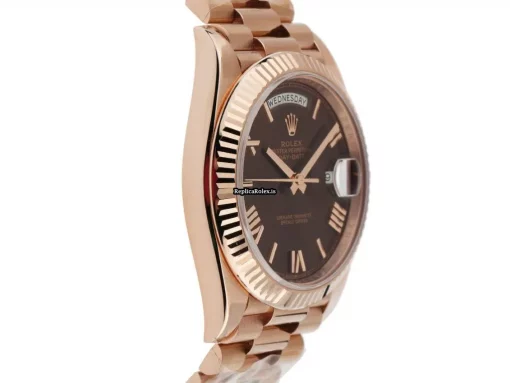 Fabulous Replica Rolex Day-date 40 228235 Caliber 3255 Automatic Movement 40mm Rose Gold Case Mens/unisex Watch - Image 3