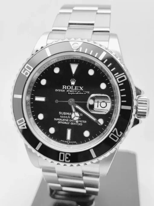 Suitable Replica Rolex Submariner Date 16610 Caliber 3135 Automatic Movement 40mm Steel Case Mens/unisex Watch