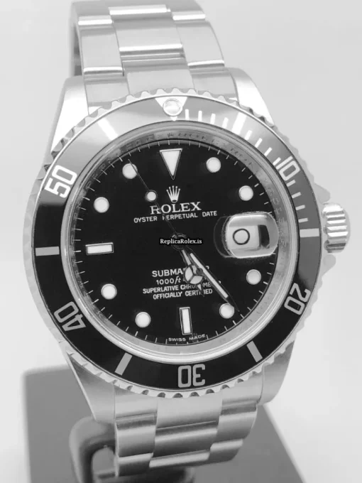Suitable Replica Rolex Submariner Date 16610 Caliber 3135 Automatic Movement 40mm Steel Case Mens/unisex Watch - Image 13