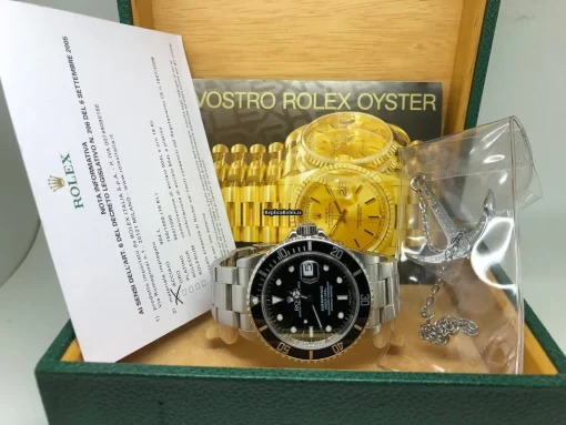 Suitable Replica Rolex Submariner Date 16610 Caliber 3135 Automatic Movement 40mm Steel Case Mens/unisex Watch - Image 16