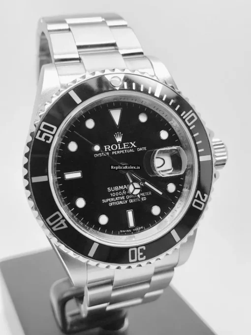 Suitable Replica Rolex Submariner Date 16610 Caliber 3135 Automatic Movement 40mm Steel Case Mens/unisex Watch - Image 9