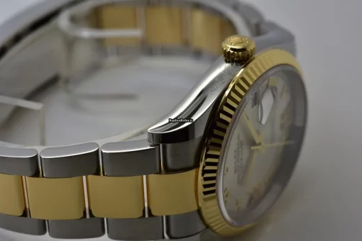1:1 Fake Rolex Datejust 126233 Automatic Movement 36mm Gold/steel Case Mens/unisex Watch - Image 3