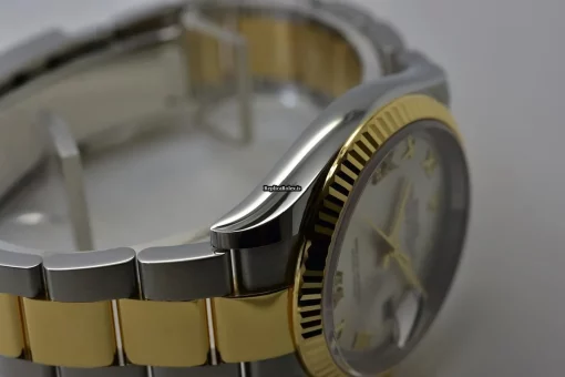 1:1 Fake Rolex Datejust 126233 Automatic Movement 36mm Gold/steel Case Mens/unisex Watch - Image 4
