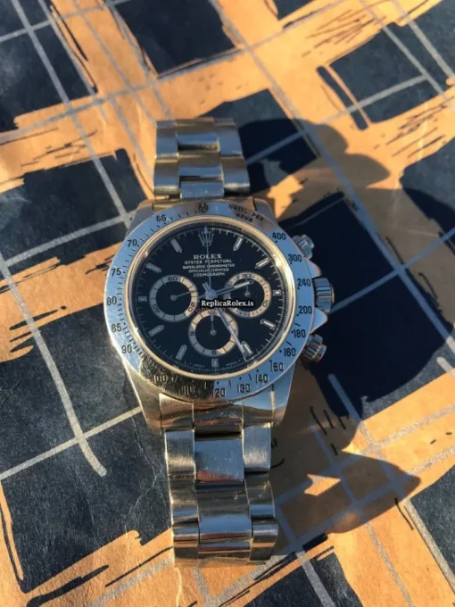 Pleasing Fake Rolex Daytona 16520 Zenith El Primero Caliber 4030 Automatic Movement 40mm Steel Case Mens/unisex Watch