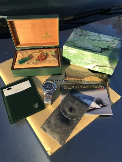 Pleasing Fake Rolex Daytona 16520 Zenith El Primero Caliber 4030 Automatic Movement 40mm Steel Case Mens/unisex Watch - Image 6