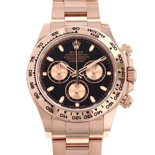Lovely Imitation Rolex Daytona 116505 Caliber 4130 Automatic Movement 40mm Rose Gold Case Mens/unisex Watch