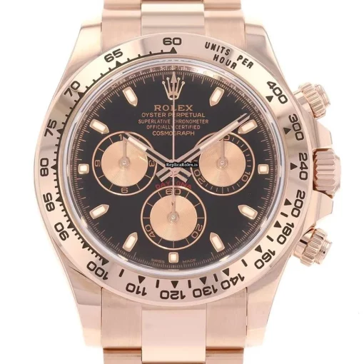 Recommend Replica Rolex Daytona 116505 Caliber 4130 Automatic Movement 40mm Rose Gold Case Mens/unisex Watch