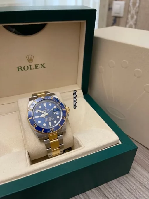 Good Copies Rolex Submariner Date 116613 Caliber 3135 Automatic Movement 40mm Gold/steel Case Mens/unisex Watch - Image 4