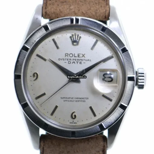 Offering Replicas Rolex Oyster Perpetual Date 1501 Automatic Movement 34mm Steel Case Mens/unisex Watch - Image 2
