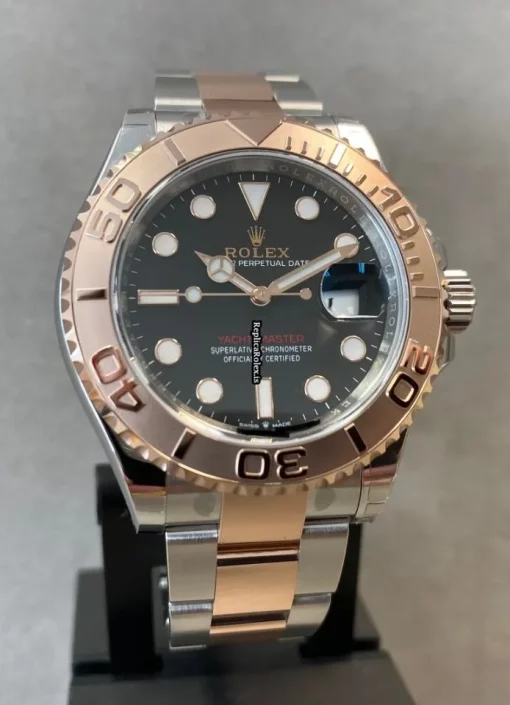 Well Made Replica Rolex Yacht-master 40 126621 Caliber 3235 Automatic Movement 40mm Gold/steel Case Mens/unisex Watch - Image 2