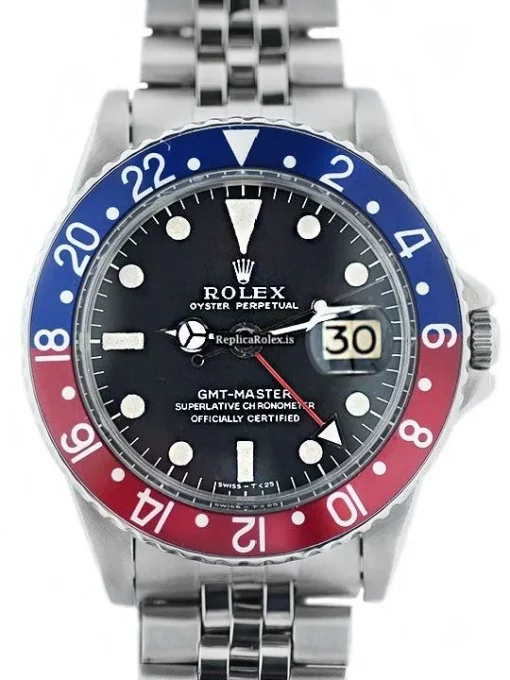 Epic Replica Rolex Gmt-master 1675 Automatic Movement 40mm Steel Case Watch