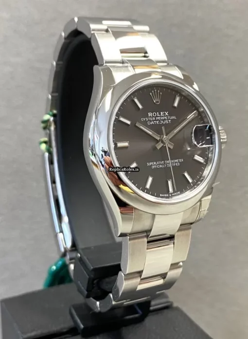 Swiss Replica Rolex Lady-datejust 278240-0010 Caliber 2236 Automatic Movement 31mm Steel Case Womens Watch - Image 2