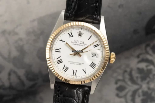 Defect Imitation Rolex Datejust 16013 Caliber 3035 Automatic Movement 36mm Gold/steel Case Mens/unisex Watch