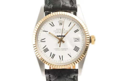 Defect Imitation Rolex Datejust 16013 Caliber 3035 Automatic Movement 36mm Gold/steel Case Mens/unisex Watch - Image 7