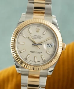 Excellent Fake Rolex Datejust II 116333 Caliber 3136 Automatic Movement 41mm Gold/steel Case Mens/unisex Watch