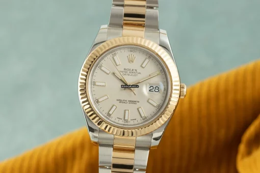 Excellent Fake Rolex Datejust II 116333 Caliber 3136 Automatic Movement 41mm Gold/steel Case Mens/unisex Watch