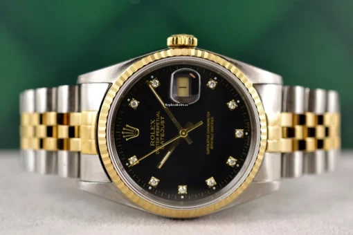 Wonderful Replica Rolex Datejust 16233 Caliber 3135 Automatic Movement 36mm Gold/steel Case Mens/unisex Watch