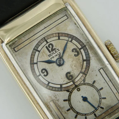 Incredible Replica Rolex Prince 1862 Manual Winding Movement 20x36mm Yellow Gold Case Mens/unisex Watch - Image 3