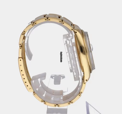 Defect Replica Rolex Oyster Perpetual Date 1500 Caliber 1570 Automatic Movement 34mm Yellow Gold Case Mens/unisex Watch - Image 10
