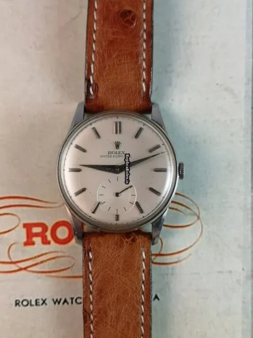 Good Replica Rolex Oyster Precision 4658 Manual Winding Movement Steel Case Mens/unisex Watch