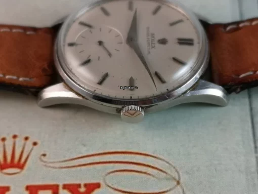 Good Replica Rolex Oyster Precision 4658 Manual Winding Movement Steel Case Mens/unisex Watch - Image 10