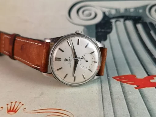 Good Replica Rolex Oyster Precision 4658 Manual Winding Movement Steel Case Mens/unisex Watch - Image 5