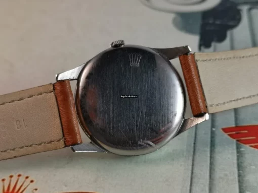 Good Replica Rolex Oyster Precision 4658 Manual Winding Movement Steel Case Mens/unisex Watch - Image 7