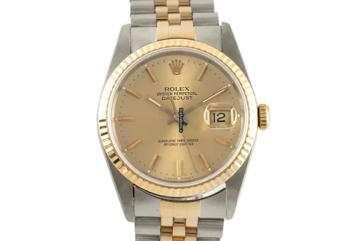 Awesome Replica Rolex Datejust 16233 Caliber 3135 Automatic Movement 36mm Gold/steel Case Mens/unisex Watch - Image 7