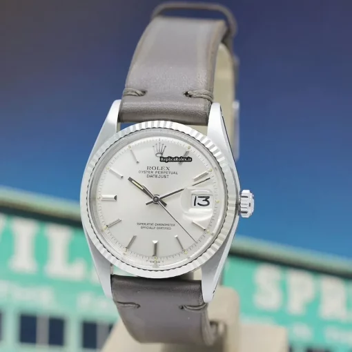 Unique Replica Rolex Datejust 1601 Caliber 1570 Automatic Movement 36x42mm Steel Case Mens/unisex Watch - Image 10