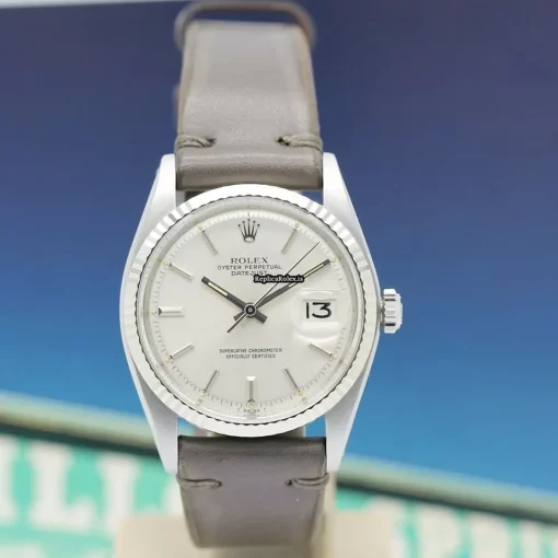 Unique Replica Rolex Datejust 1601 Caliber 1570 Automatic Movement 36x42mm Steel Case Mens/unisex Watch - Image 6