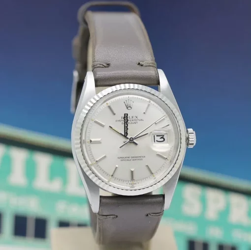 Unique Replica Rolex Datejust 1601 Caliber 1570 Automatic Movement 36x42mm Steel Case Mens/unisex Watch - Image 7