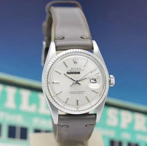Unique Replica Rolex Datejust 1601 Caliber 1570 Automatic Movement 36x42mm Steel Case Mens/unisex Watch - Image 8