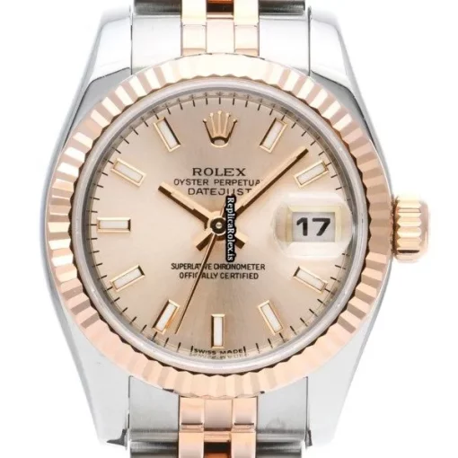 Inexpensive Replica Rolex Lady-datejust 179171 Automatic Movement 26mm Steel Case Womens Watch - Image 6