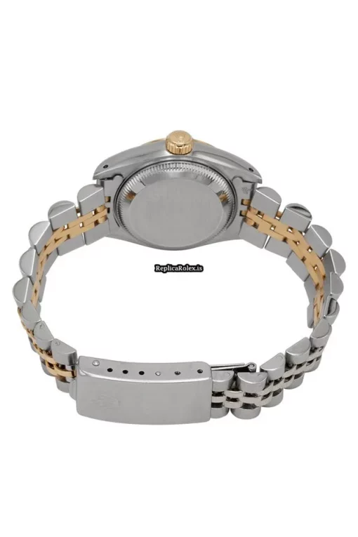Best Clone Rolex Lady-datejust 69173 Caliber 2135 Automatic Movement 26mm Gold/steel Case Womens Watch - Image 2