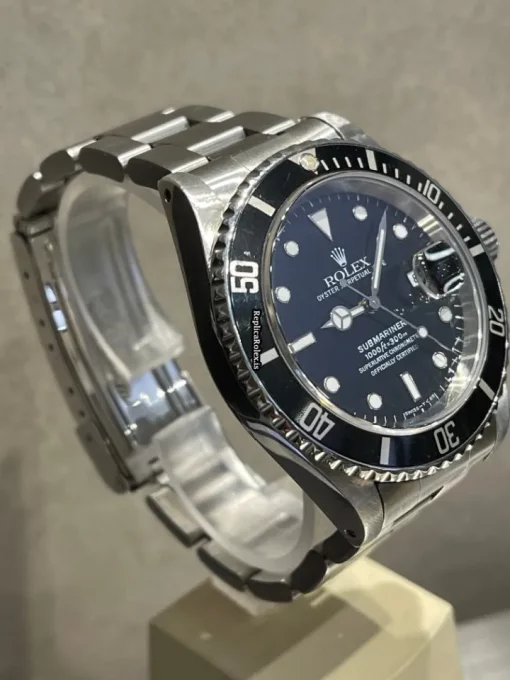 Terrific Replica Rolex Submariner Date 16610 Caliber 3135 Automatic Movement 40mm Steel Case Mens/unisex Watch - Image 2