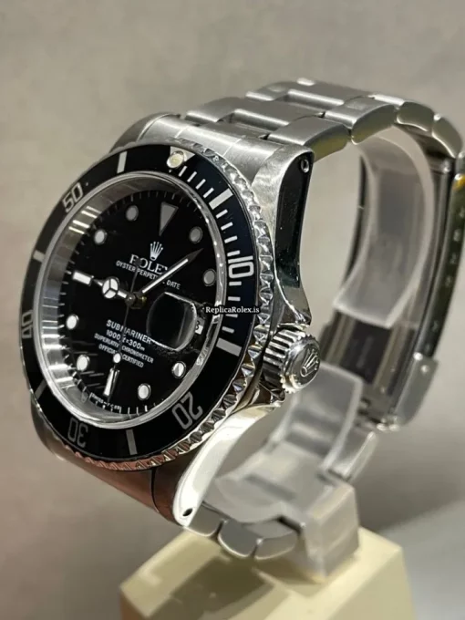 Terrific Replica Rolex Submariner Date 16610 Caliber 3135 Automatic Movement 40mm Steel Case Mens/unisex Watch - Image 3