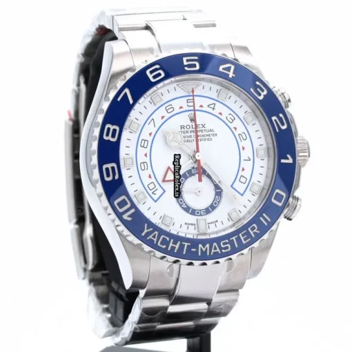 Superb Fake Rolex Yacht-master II 116680 Automatic Movement 44mm Steel Case Mens/unisex Watch - Image 8