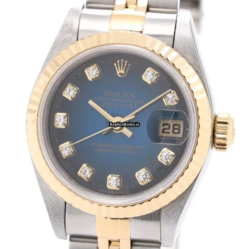 Incredible Replica Rolex Lady-datejust 79173g Automatic Movement 26mm Gold/steel Case Womens Watch
