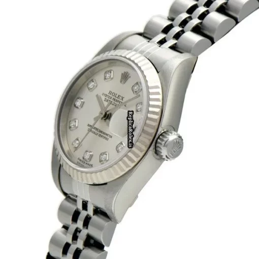 Durable Replica Rolex Lady-datejust 79174g Automatic Movement 26mm Steel Case Womens Watch - Image 2
