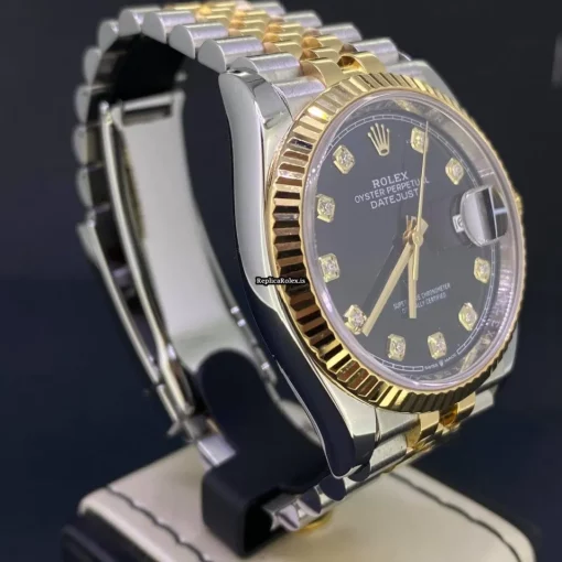 Luxury Copies Rolex Datejust 126233 Caliber 3235 Automatic Movement 36mm Gold/steel Case Mens/unisex Watch - Image 3